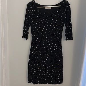 Loft polka dot dress